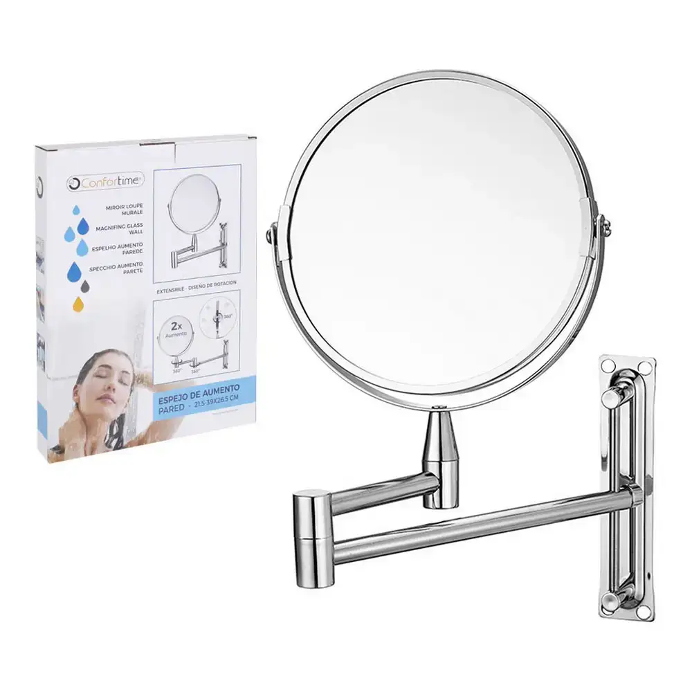 Miroir grossissant confortime 21 5 x 39 x 26 5 cm _9816. DIAYTAR COTE D'IVOIRE - Votre Destination Shopping pour Tous. Parcourez notre boutique en ligne et découvrez une variété de produits pour satisfaire tous vos besoins et désirs.