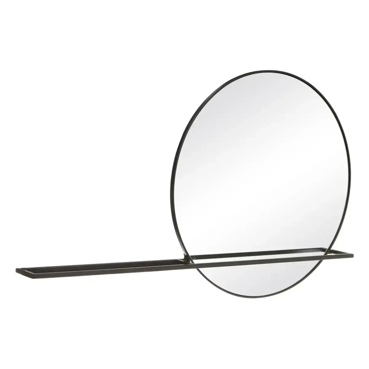 Miroir mural 120 x 10 x 70 cm verre noir metal_6665. Bienvenue chez DIAYTAR COTE D'IVOIRE - Où Chaque Détail Fait la Différence. Découvrez notre sélection méticuleuse et choisissez des articles qui répondent à vos exigences.