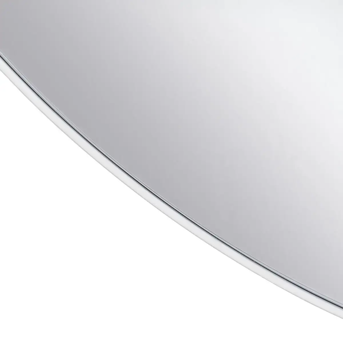 Miroir mural 139 x 1 5 x 139 cm metal blanc_1424. Découvrez DIAYTAR COTE D'IVOIRE - Où l'Élégance Rencontre la Variété. Parcourez notre collection et trouvez des trésors cachés qui ajoutent une touche de sophistication à votre vie quotidienne.