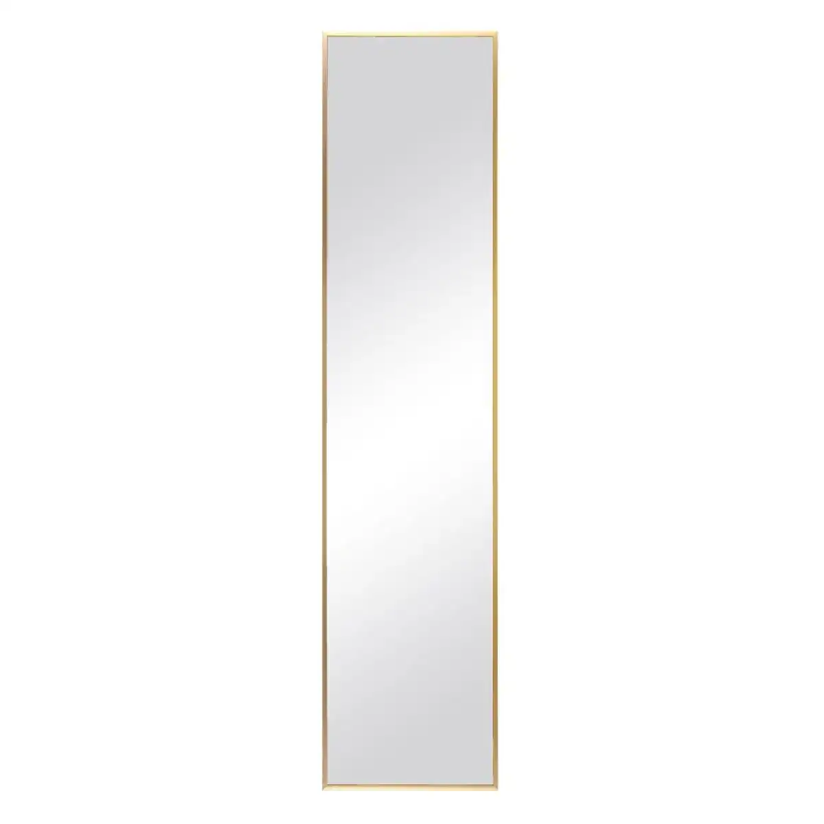 Miroir mural 35 x 3 5 x 151 cm verre dore aluminium_8796. Bienvenue chez DIAYTAR COTE D'IVOIRE - Où Choisir Rime avec Découvrir. Plongez dans notre catalogue et trouvez des produits qui révèlent la diversité et la richesse culturelle du Côte d'Ivoire.