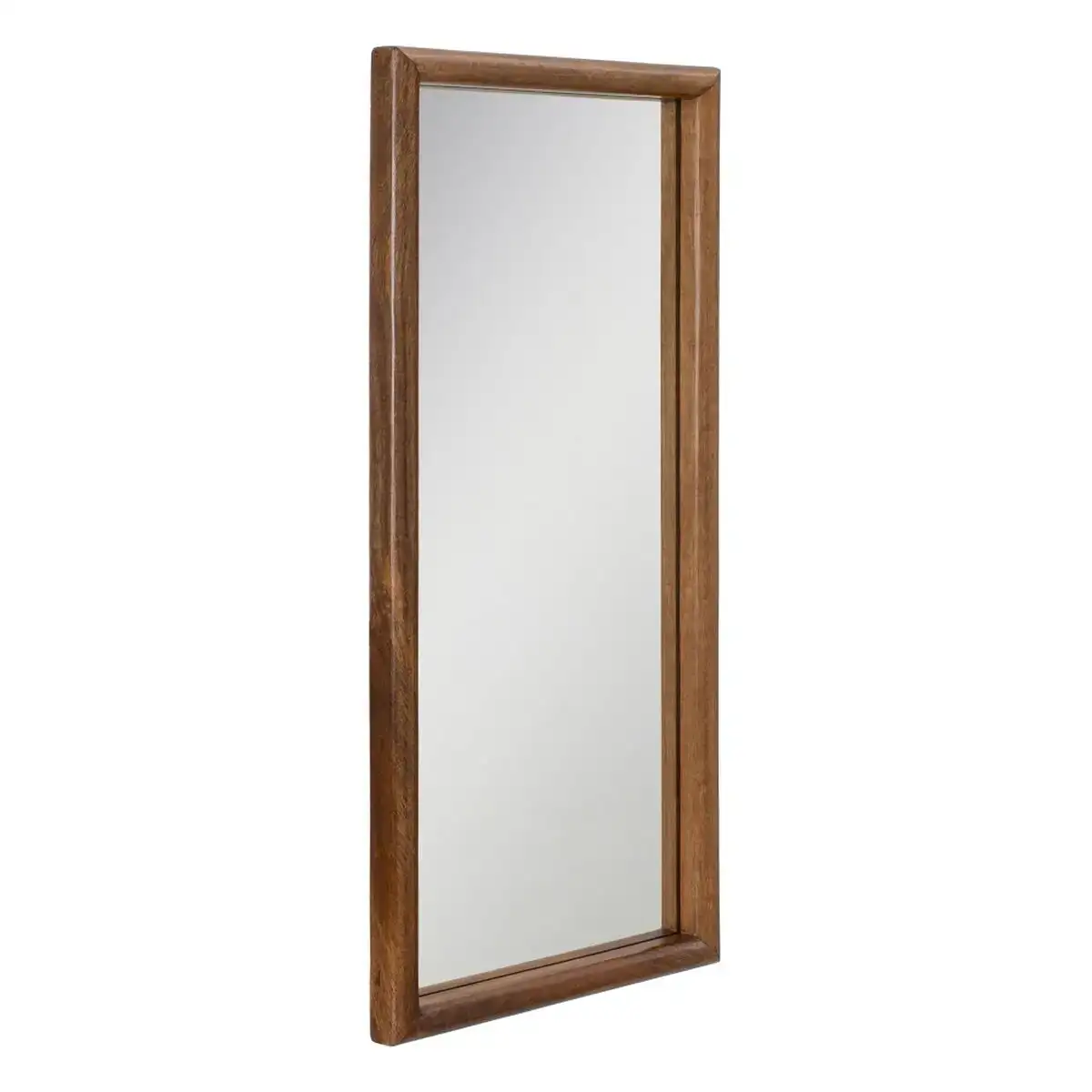 Miroir mural 36 x 4 x 80 cm marron bois de manguier_8715. DIAYTAR COTE D'IVOIRE - L'Art de Vivre l'Excellence au Quotidien. Explorez notre gamme et choisissez des produits qui ajoutent une note de prestige à votre vie.