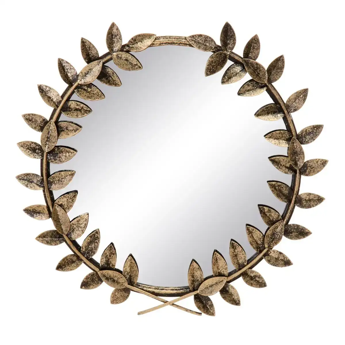 Miroir mural 46 x 3 5 x 46 cm dore metal_2805. DIAYTAR COTE D'IVOIRE - Où Chaque Produit a son Histoire. Découvrez notre gamme de produits, chacun portant en lui le récit de l'artisanat et de la passion, pour vous offrir une expérience de shopping authentique.