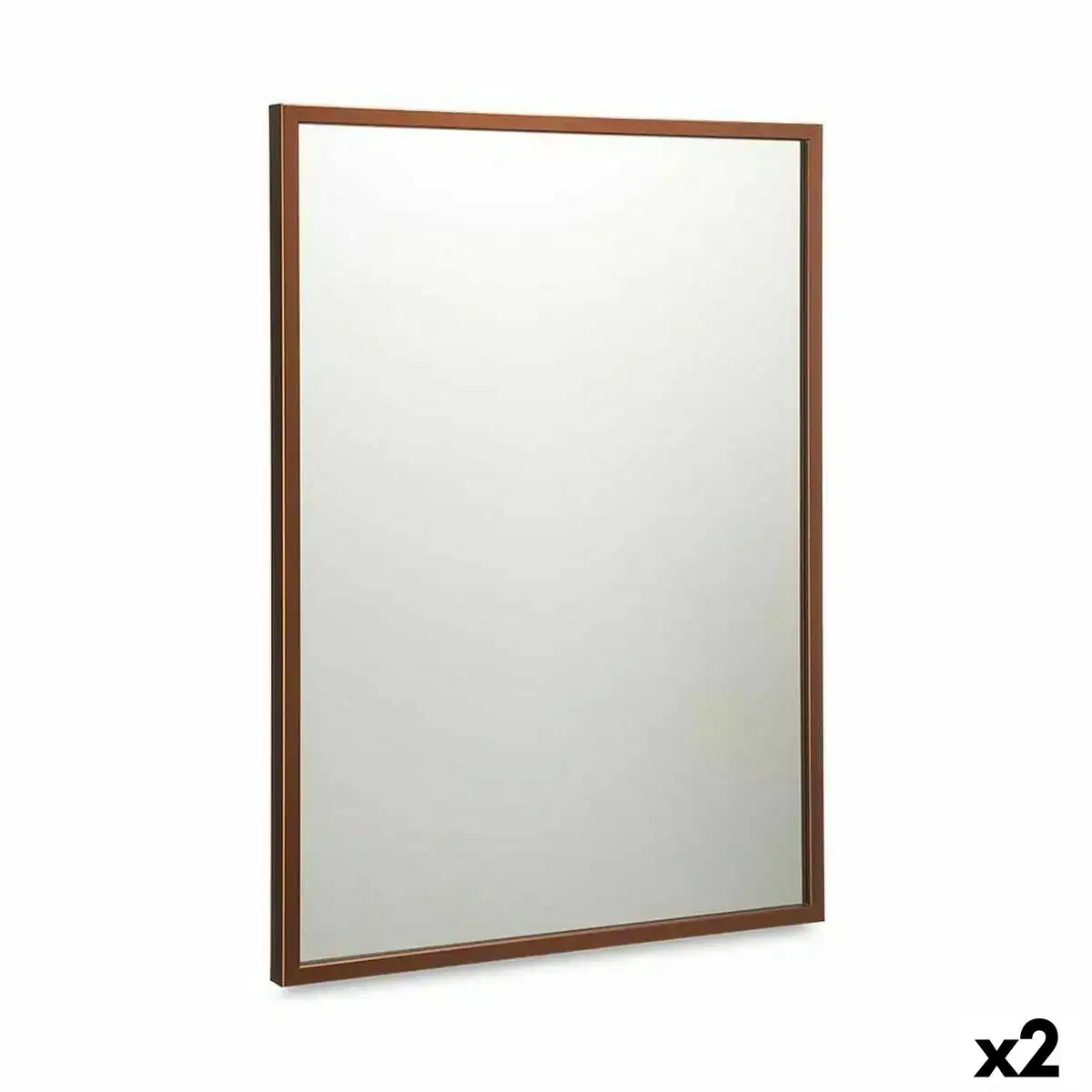 Miroir mural 50 x 70 cm bronze bois mdf 2 unites _3655. DIAYTAR COTE D'IVOIRE - Votre Destination Shopping d'Exception. Parcourez nos rayons virtuels et choisissez des produits qui incarnent l'excellence et la diversité.