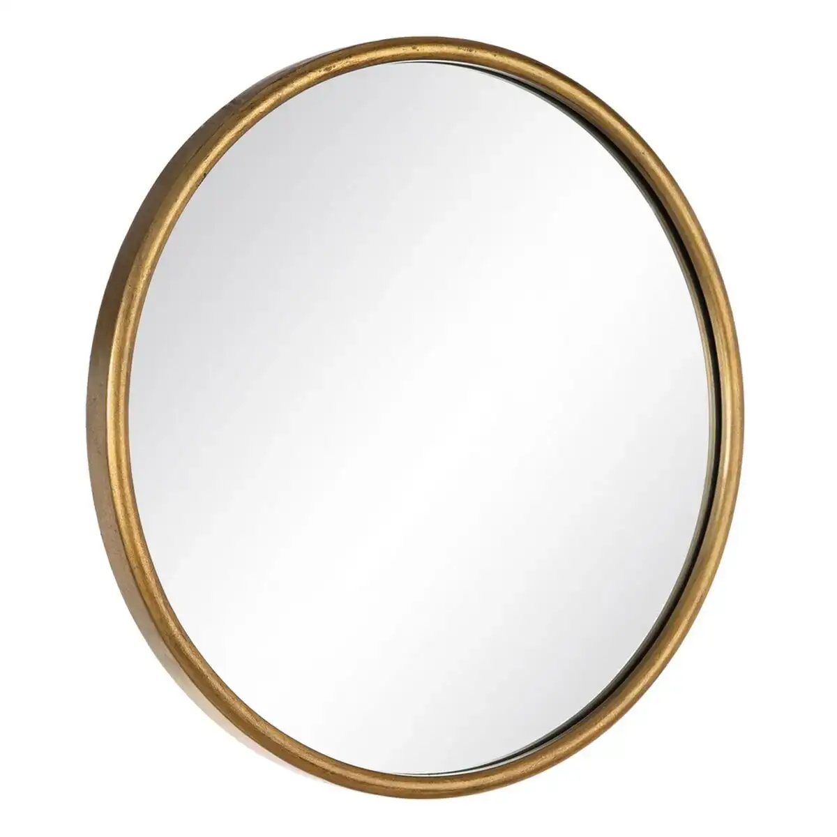 Miroir mural 51 x 2 5 x 51 cm dore metal_7813. DIAYTAR COTE D'IVOIRE - Là où Chaque Produit Est une Trouvaille. Explorez notre sélection minutieuse et découvrez des articles qui correspondent à votre style de vie et à vos aspirations.