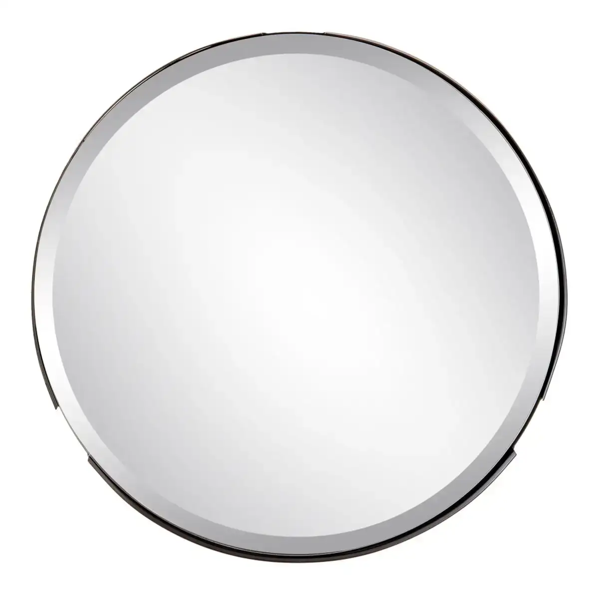 Miroir mural 51 x 3 x 1 cm noir metal_8958. DIAYTAR COTE D'IVOIRE - Où Choisir est une Célébration. Découvrez notre sélection de produits qui représentent la diversité et la joie du Côte d'Ivoire, à chaque étape de votre vie.