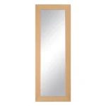 Miroir mural 54 5 x 2 x 150 5 cm naturel dmf_8197. DIAYTAR COTE D'IVOIRE - Là où Chaque Produit est une Trouvaille Unique. Découvrez notre boutique en ligne et trouvez des articles qui vous distinguent par leur originalité.