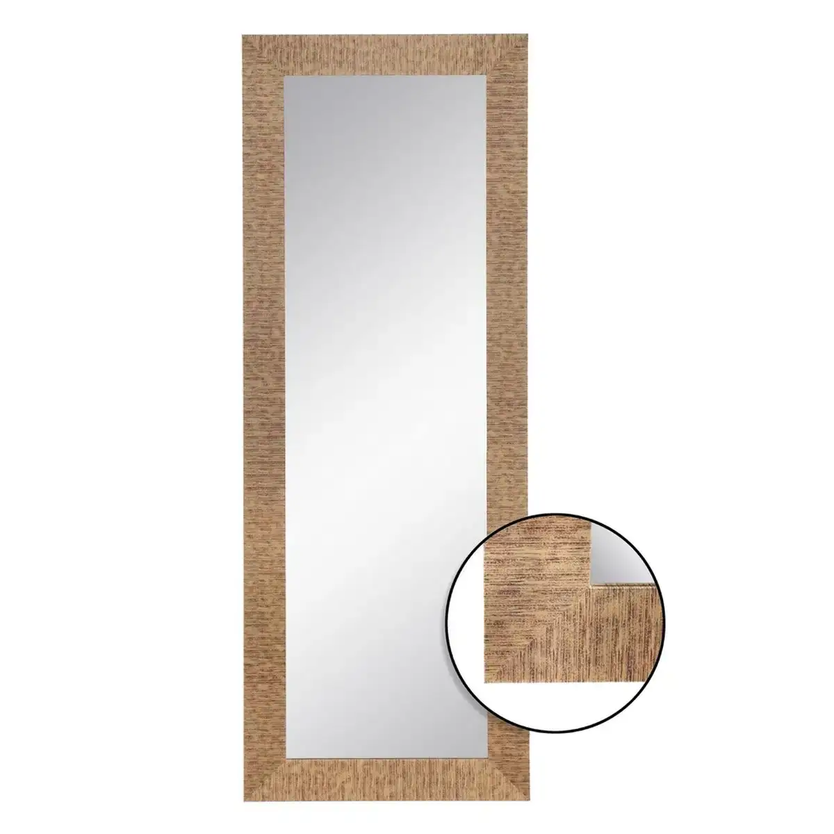 Miroir mural 55 x 1 5 x 152 cm dore dmf_3375. DIAYTAR COTE D'IVOIRE - Où Choisir Devient un Plaisir. Découvrez notre boutique en ligne et choisissez parmi une variété de produits qui satisferont tous vos besoins.