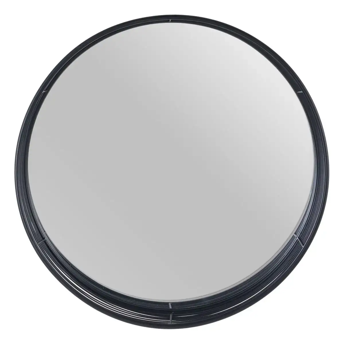 Miroir mural 60 5 x 15 5 x 60 5 cm noir metal_4094. DIAYTAR COTE D'IVOIRE - Où Choisir Devient une Expérience Personnalisée. Explorez notre boutique en ligne pour découvrir des produits qui s'adaptent à votre style et à votre essence.