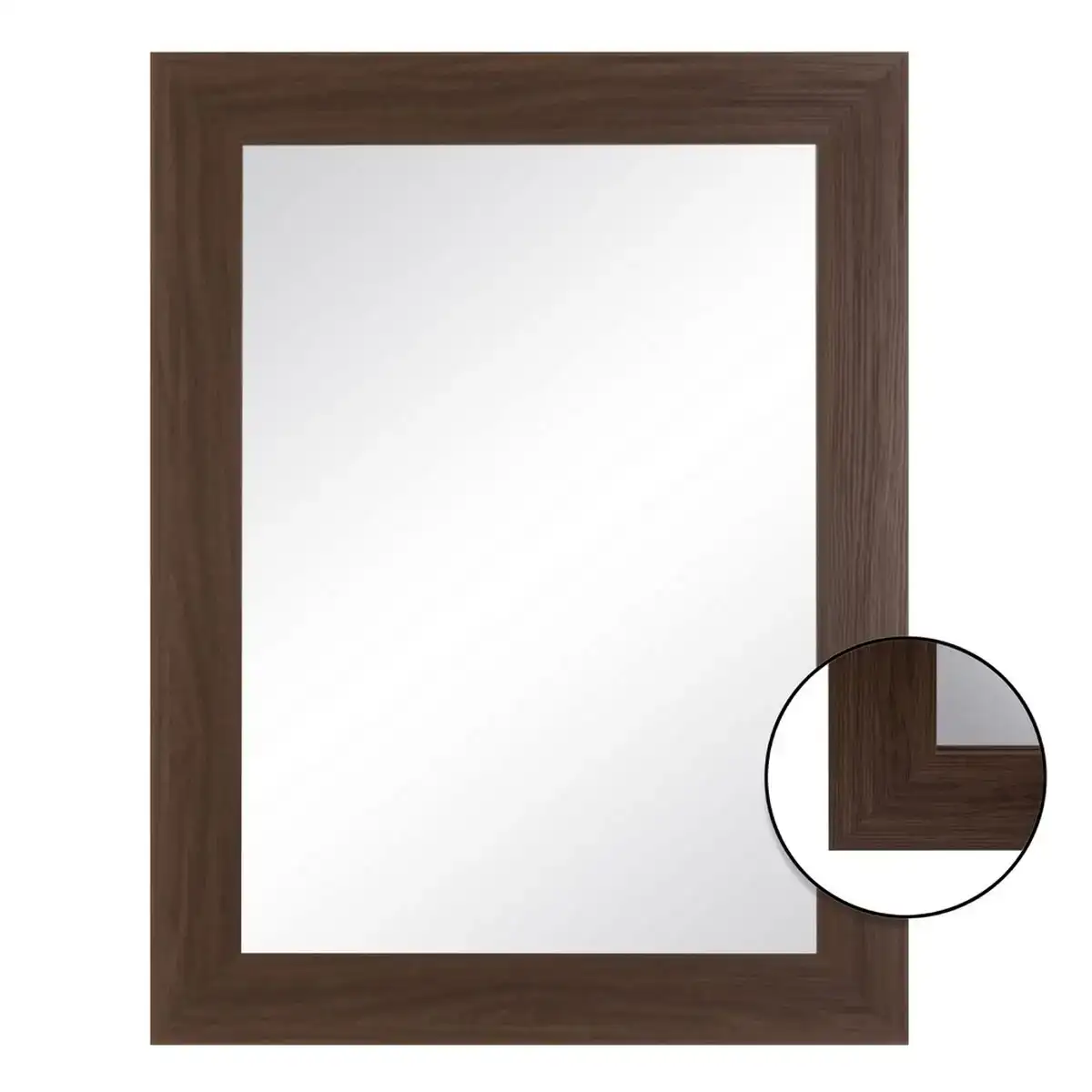 Miroir mural 64 x 1 5 x 86 cm marron dmf_5628. DIAYTAR COTE D'IVOIRE - Votre Portail Vers l'Élégance Accessible. Parcourez notre boutique en ligne pour découvrir des produits qui incarnent le luxe à des prix abordables.