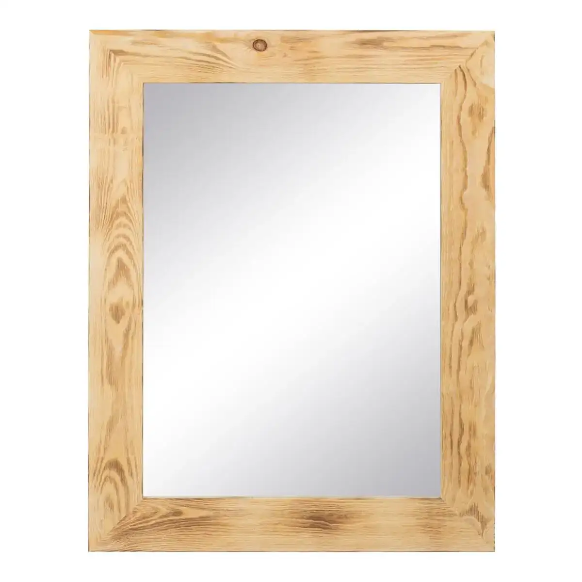 Miroir mural 66 x 2 x 86 cm naturel_4705. DIAYTAR COTE D'IVOIRE - Votre Passage vers le Raffinement. Plongez dans notre univers de produits exquis et choisissez des articles qui ajoutent une touche de sophistication à votre vie.