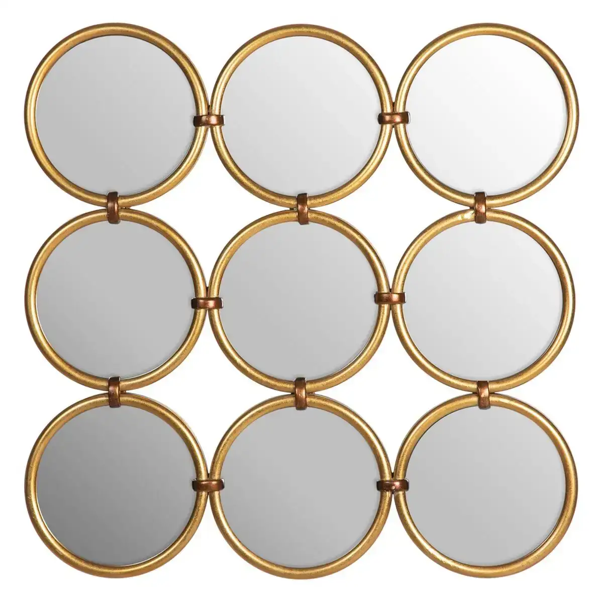 Miroir mural 71 5 x 2 5 x 71 5 cm dore metal_4829. Entrez dans DIAYTAR COTE D'IVOIRE - Où Chaque Détail Compte. Explorez notre boutique en ligne pour trouver des produits de haute qualité, soigneusement choisis pour répondre à vos besoins et vos désirs.