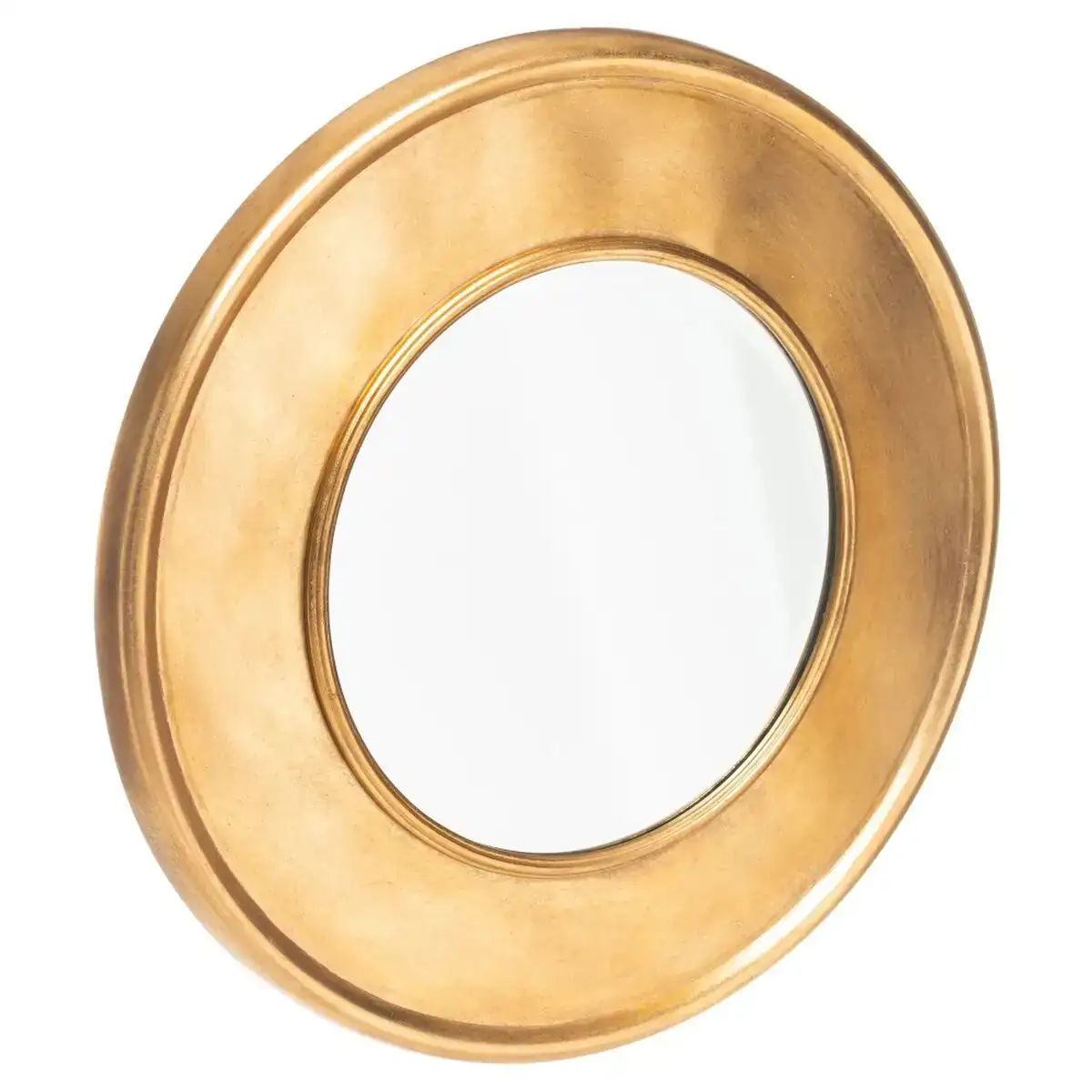Miroir mural 76 x 5 x 76 cm verre dore metal_7031. DIAYTAR COTE D'IVOIRE - L'Art de Magasiner sans Limites. Naviguez à travers notre collection diversifiée pour trouver des produits qui élargiront vos horizons shopping.