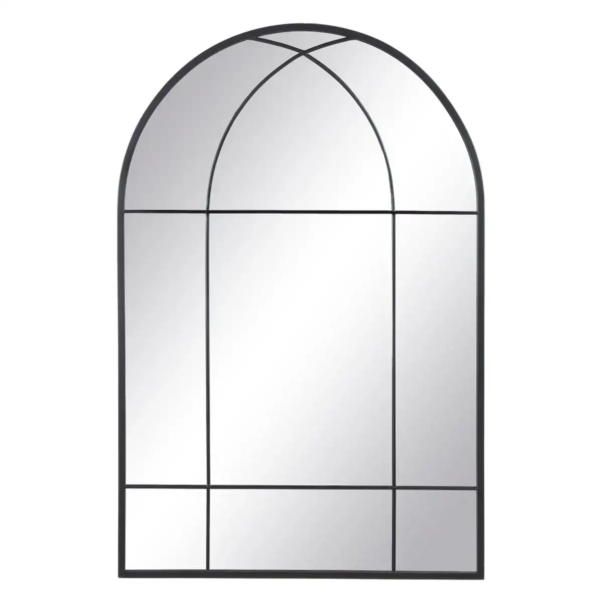 Miroir mural 80 x 2 5 x 120 cm noir metal fenetre_5675. DIAYTAR COTE D'IVOIRE - L'Essence de la Tradition et de la Modernité réunies. Explorez notre plateforme en ligne pour trouver des produits authentiques du Côte d'Ivoire, tout en découvrant les dernières tendances du monde moderne.