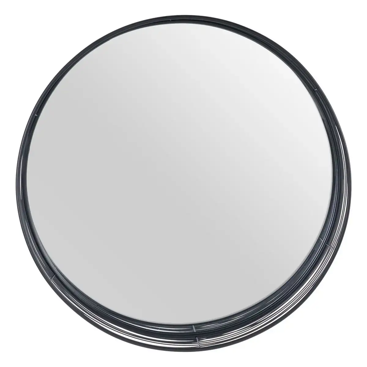 Miroir mural 81 x 15 5 x 81 cm noir metal_3691. DIAYTAR COTE D'IVOIRE - Où Choisir Devient une Découverte. Explorez notre boutique en ligne et trouvez des articles qui vous surprennent et vous ravissent à chaque clic.
