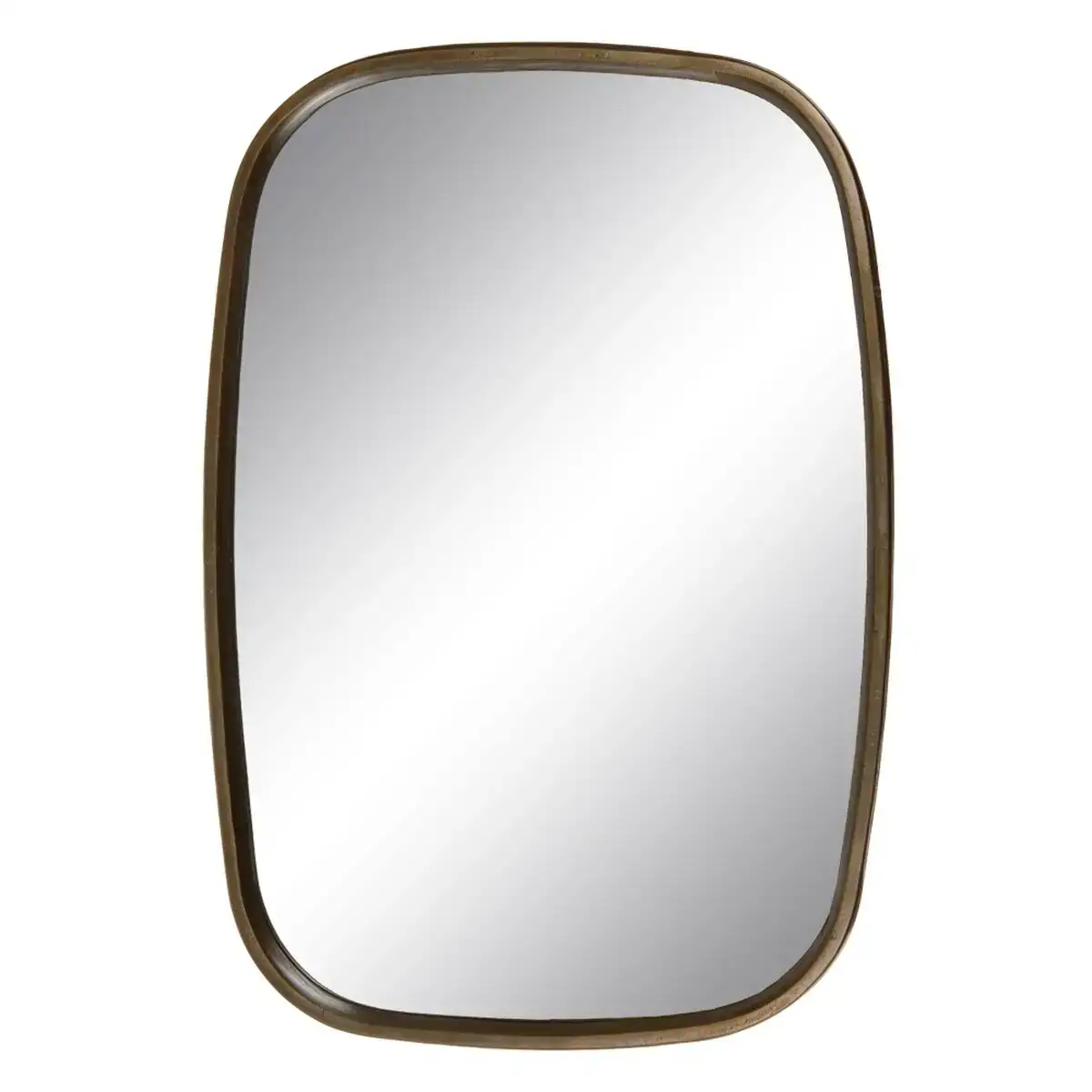 Miroir mural 88 x 60 x 4 5 cm dore aluminium_5910. DIAYTAR COTE D'IVOIRE - Votre Destination Shopping d'Exception. Parcourez nos rayons virtuels et choisissez des produits qui incarnent l'excellence et la diversité.