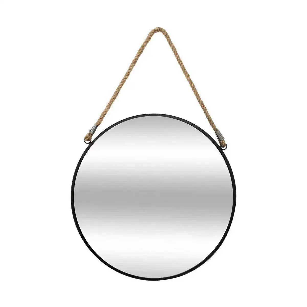 Miroir mural atmosphera rond noir o 38 cm_6617. DIAYTAR COTE D'IVOIRE - Où Choisir Devient un Plaisir. Découvrez notre boutique en ligne et choisissez parmi une variété de produits qui satisferont tous vos besoins.
