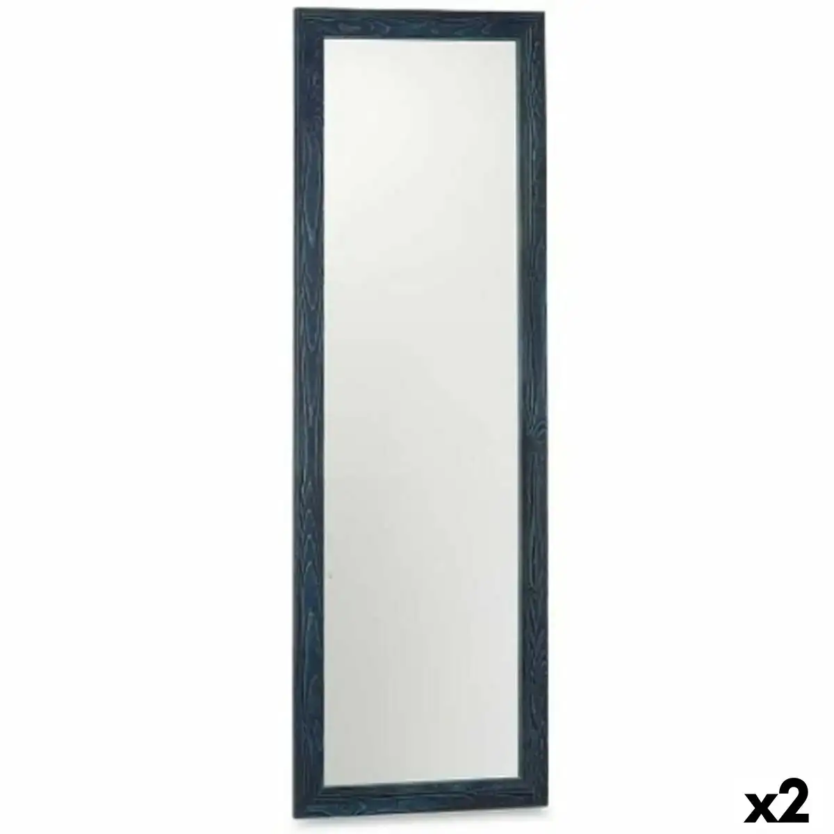 Miroir mural bleu bois mdf 48 x 150 x 2 cm 2 unites _2984. DIAYTAR COTE D'IVOIRE - Votre Passage vers le Raffinement. Plongez dans notre univers de produits exquis et choisissez des articles qui ajoutent une touche de sophistication à votre vie.