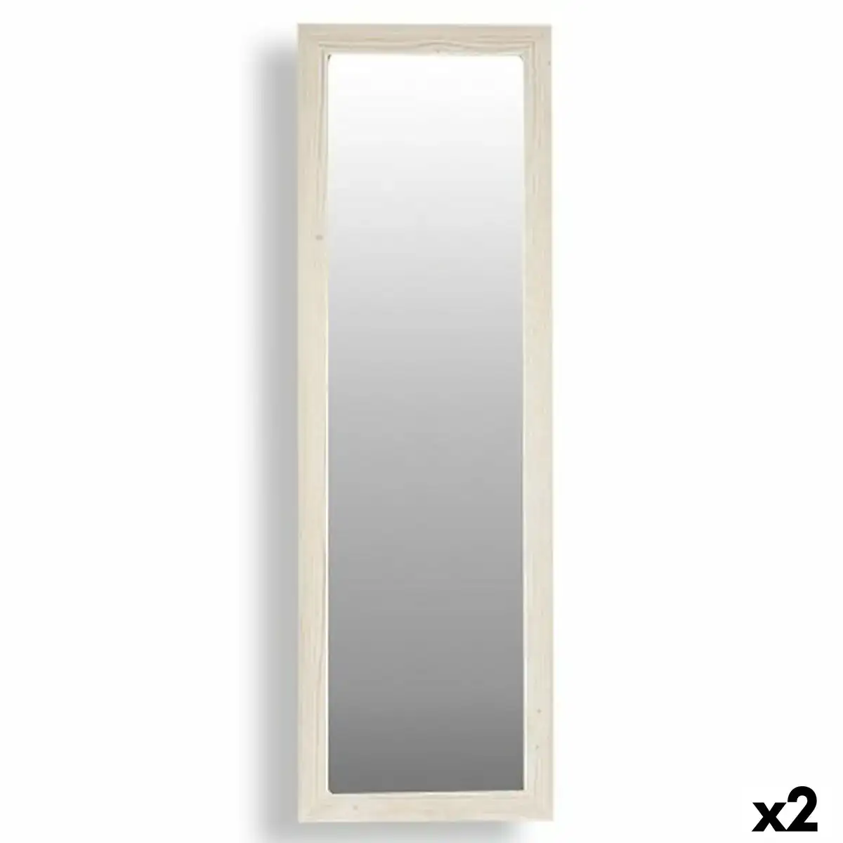 Miroir mural canada blanc bois verre 48 x 150 x 2 cm 2 unites _5267. Découvrez DIAYTAR COTE D'IVOIRE - Votre Source de Produits Variés et un Service Exceptionnel. Parcourez nos catégories et bénéficiez d'un service client dévoué, prêt à vous guider à chaque étape.