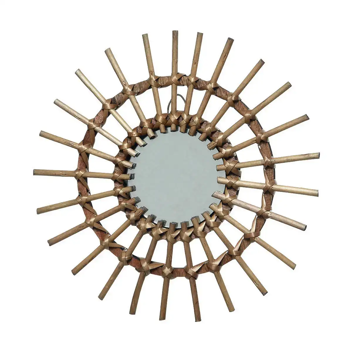Miroir mural decoris o 40 cm naturel_1513. Bienvenue chez DIAYTAR COTE D'IVOIRE - Où Chaque Produit a son Âme. Découvrez notre gamme et choisissez des articles qui résonnent avec votre personnalité et vos valeurs.