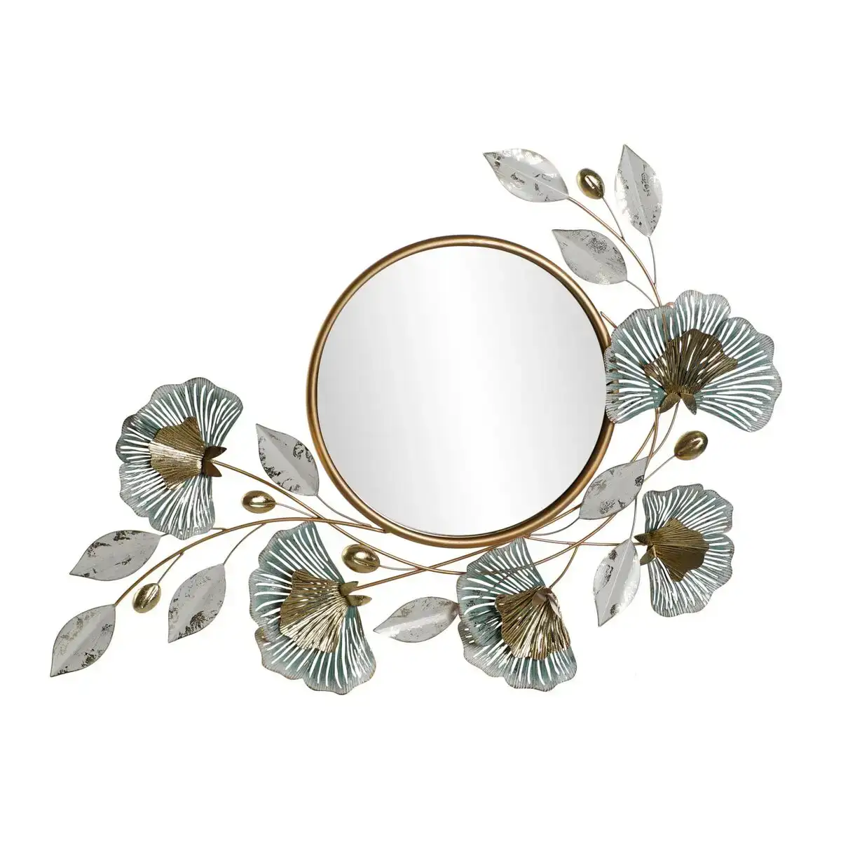 Miroir mural dkd home decor 101 x 7 x 69 cm verre dore metal vert feuille d une plante_3923. Entrez dans le Monde de DIAYTAR COTE D'IVOIRE - Où la Satisfaction est la Priorité. Explorez notre sélection pensée pour vous offrir une expérience de shopping qui va au-delà de vos attentes.
