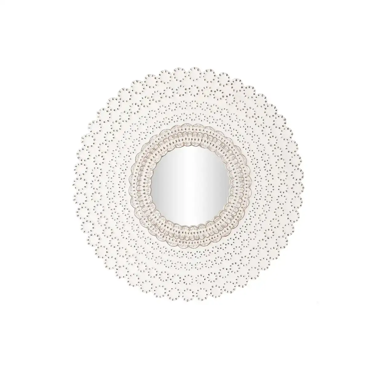 Miroir mural dkd home decor 120 x 2 5 x 120 cm verre naturel blanc indien bois mdf decape_5943. DIAYTAR COTE D'IVOIRE - Votre Passage vers l'Éclat et la Beauté. Explorez notre boutique en ligne et trouvez des produits qui subliment votre apparence et votre espace.