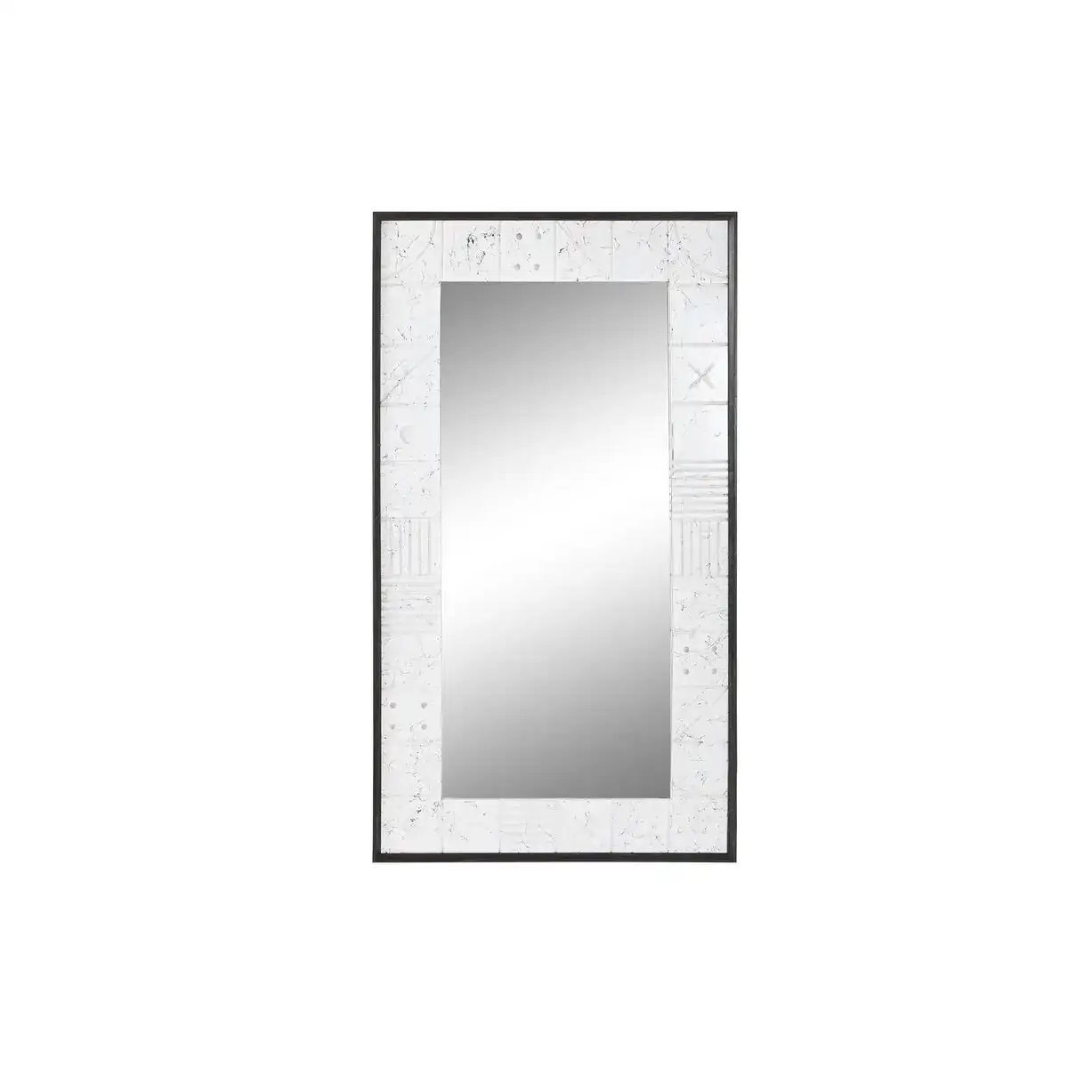 Miroir mural dkd home decor 130 x 4 x 70 cm verre blanc bois de manguier moderne_3157. DIAYTAR COTE D'IVOIRE - L'Art de Choisir, l'Art de Vivre. Explorez notre univers de produits soigneusement sélectionnés pour vous offrir une expérience shopping riche et gratifiante.