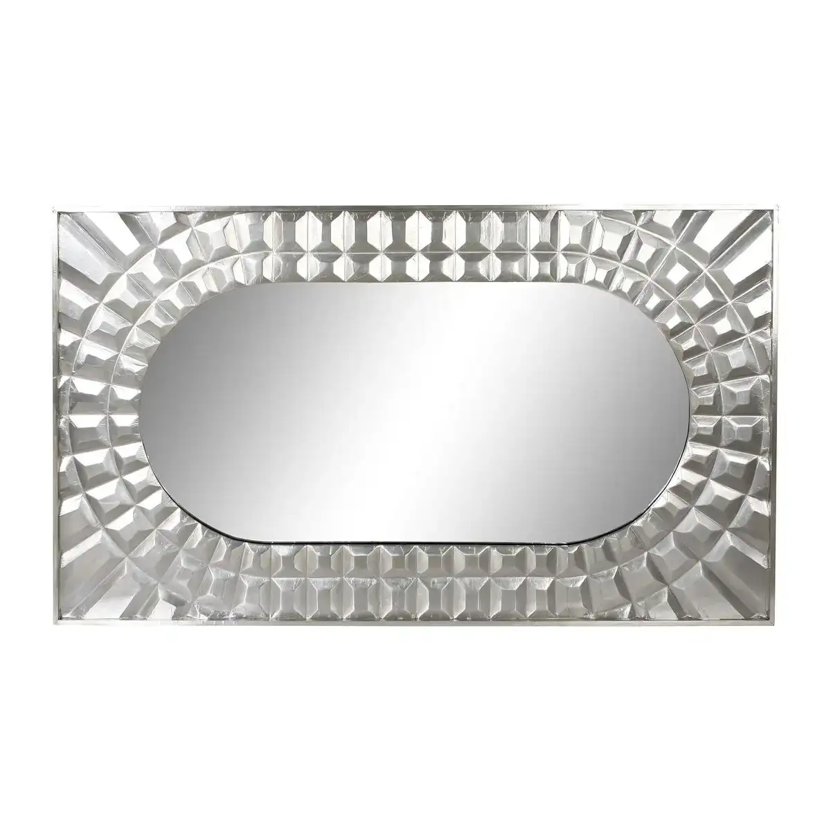 Miroir mural dkd home decor 154 x 4 x 92 cm argente bois bois de manguier moderne_9055. DIAYTAR COTE D'IVOIRE - Où l'Élégance Rencontre l'Authenticité. Naviguez à travers notre boutique en ligne et choisissez des produits qui incarnent le style et la tradition du Côte d'Ivoire.