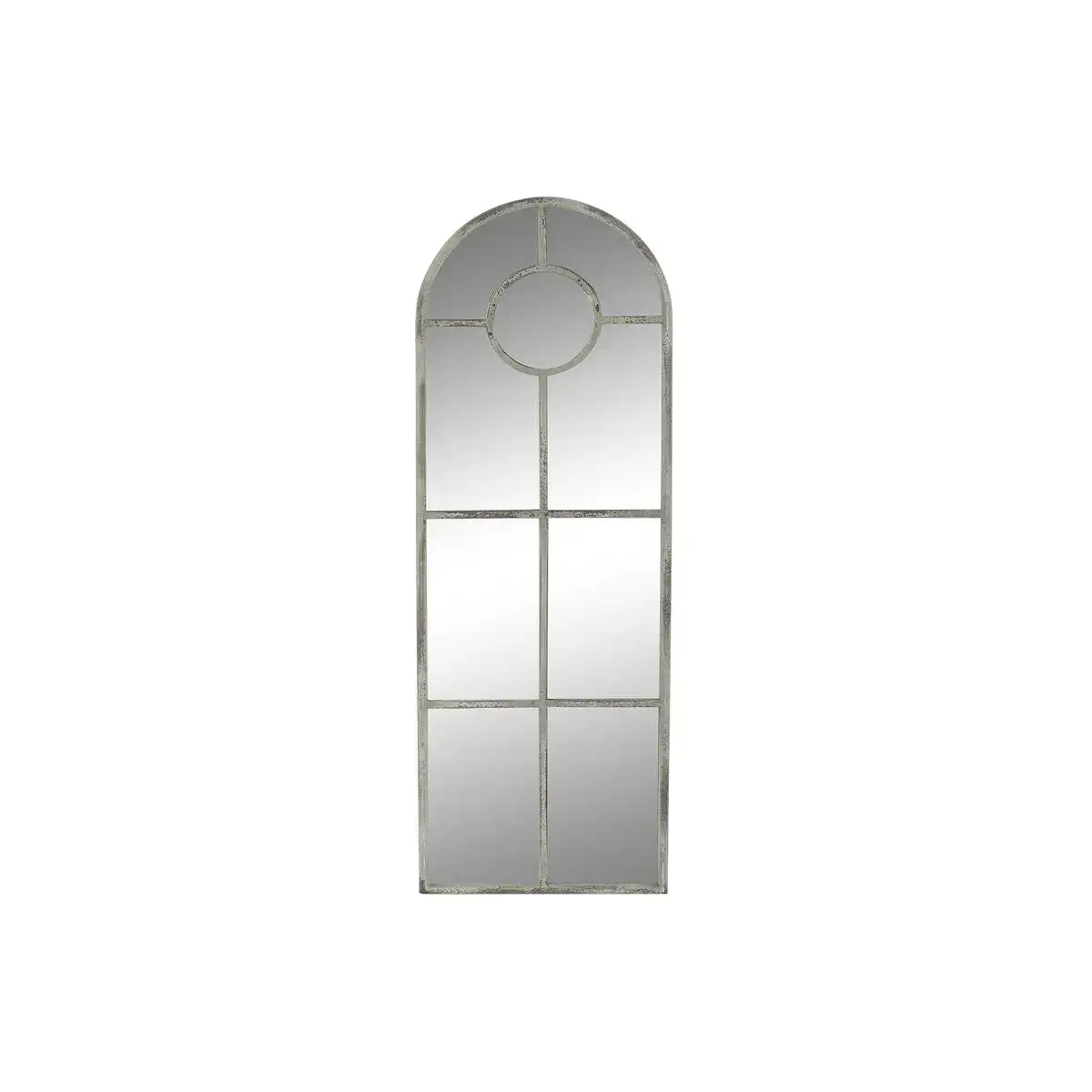 Miroir mural dkd home decor 42 x 2 5 x 122 cm gris metal blanc vintage fenetre_2044. DIAYTAR COTE D'IVOIRE - Là où Chaque Achat a du Sens. Explorez notre gamme et choisissez des produits qui racontent une histoire, du traditionnel au contemporain.
