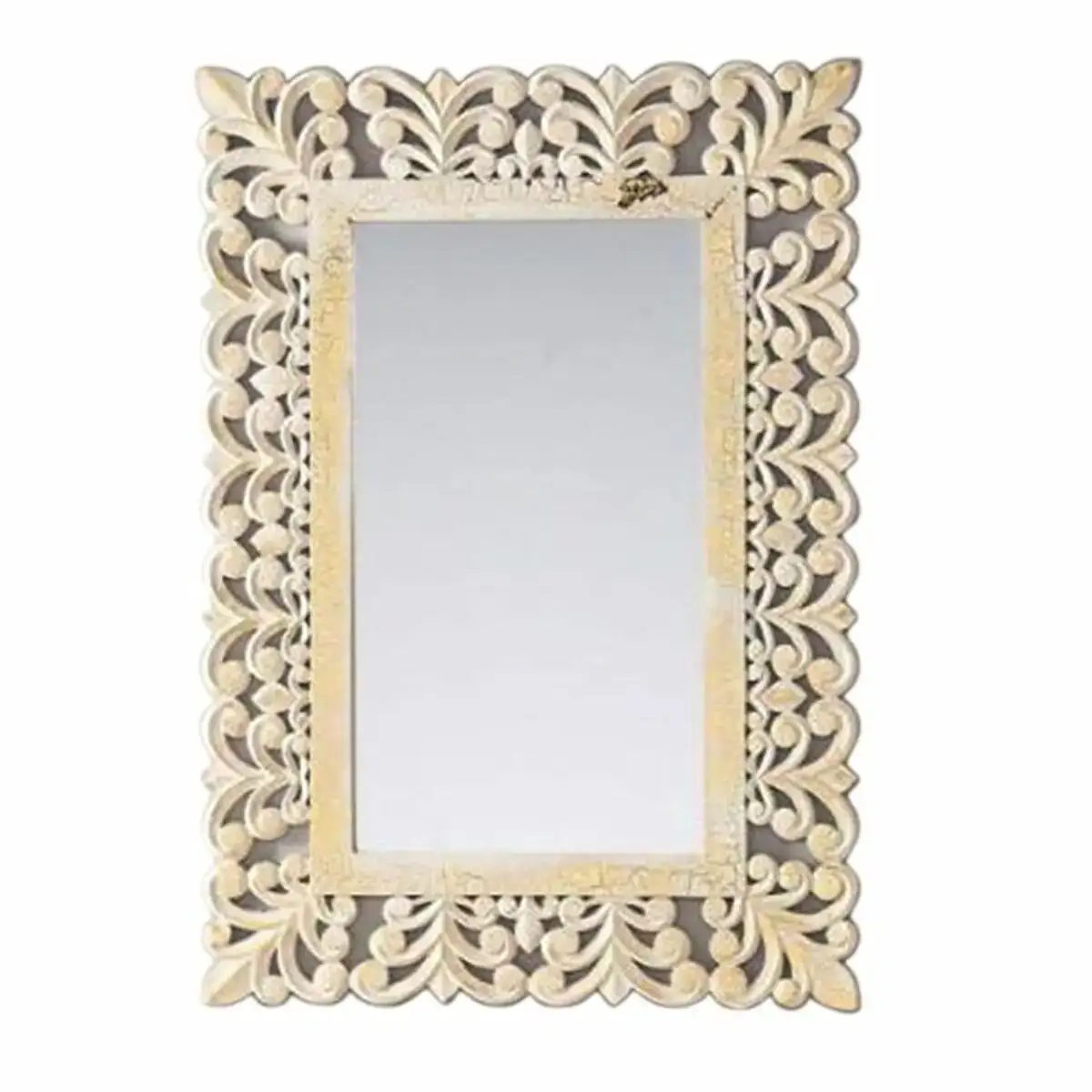 Miroir mural dkd home decor 60 x 3 x 92 cm indien bois mdf decape_6701. DIAYTAR COTE D'IVOIRE - Votre Passage vers le Chic et l'Élégance. Naviguez à travers notre boutique en ligne pour trouver des produits qui ajoutent une touche sophistiquée à votre style.