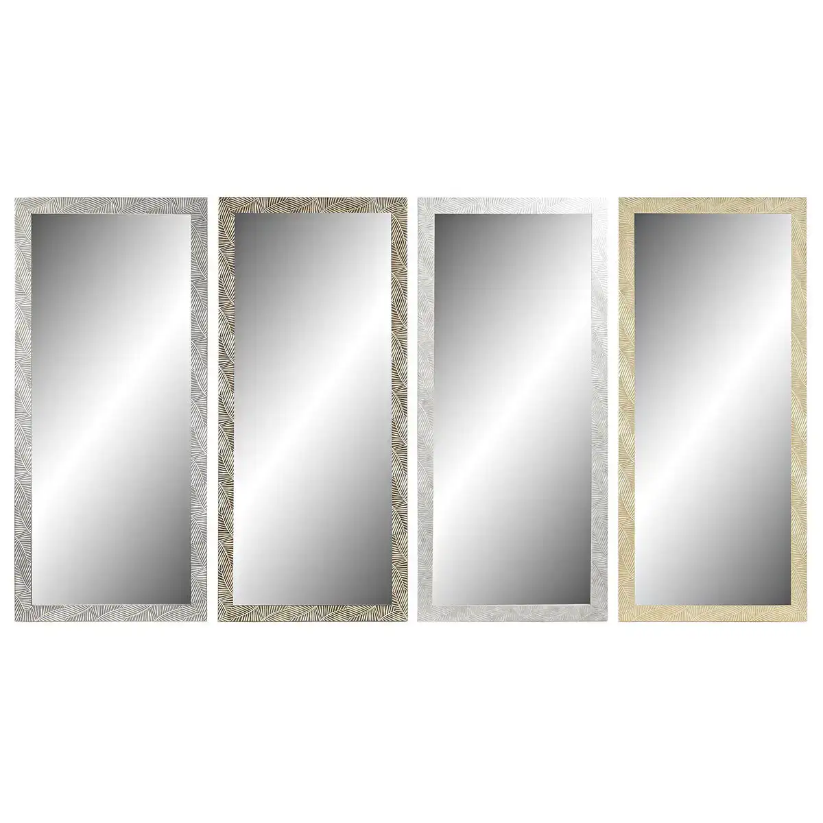 Miroir mural dkd home decor 70 x 2 x 158 cm verre polystyrene tropical feuille d une plante 4 pieces _2566. Entrez dans l'Univers de DIAYTAR COTE D'IVOIRE - Où Chaque Produit est une Découverte. Explorez notre gamme variée et trouvez des articles qui vous surprennent et vous inspirent.