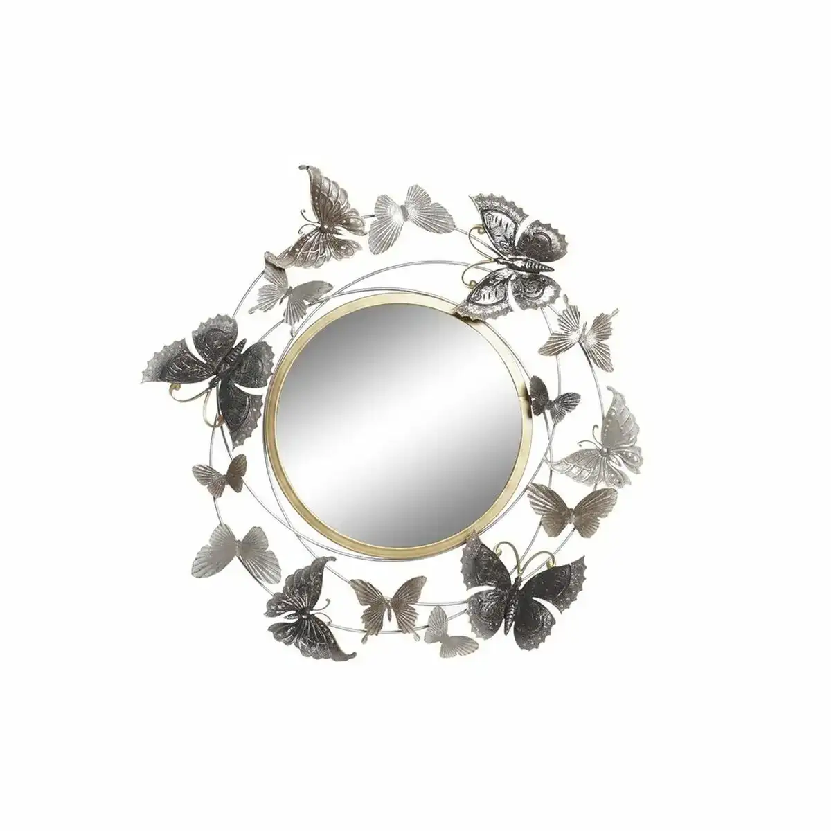 Miroir mural dkd home decor 75 x 6 5 x 73 cm verre dore metal papillons mauve_8388. Bienvenue chez DIAYTAR COTE D'IVOIRE - Où Chaque Produit a son Histoire. Découvrez notre sélection unique et trouvez des articles qui racontent la richesse culturelle et artistique du Côte d'Ivoire.