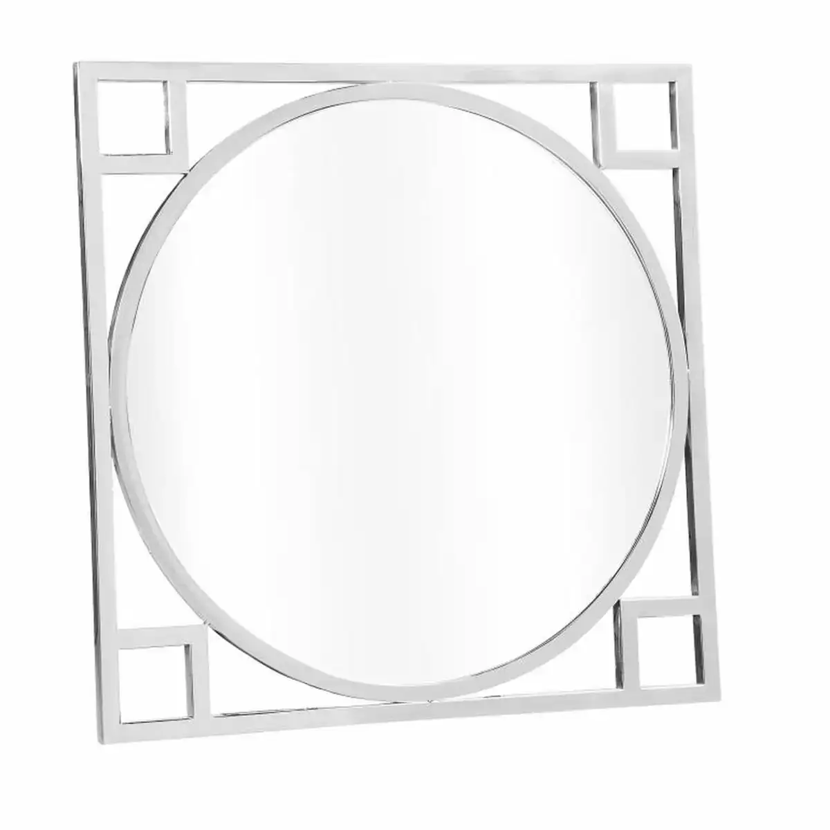Miroir mural dkd home decor argent verre acier 70 x 2 x 70 cm _5680. Bienvenue chez DIAYTAR COTE D'IVOIRE - Où Chaque Objet a sa Propre Histoire. Découvrez notre sélection soigneusement choisie et choisissez des produits qui racontent le patrimoine sénégalais.