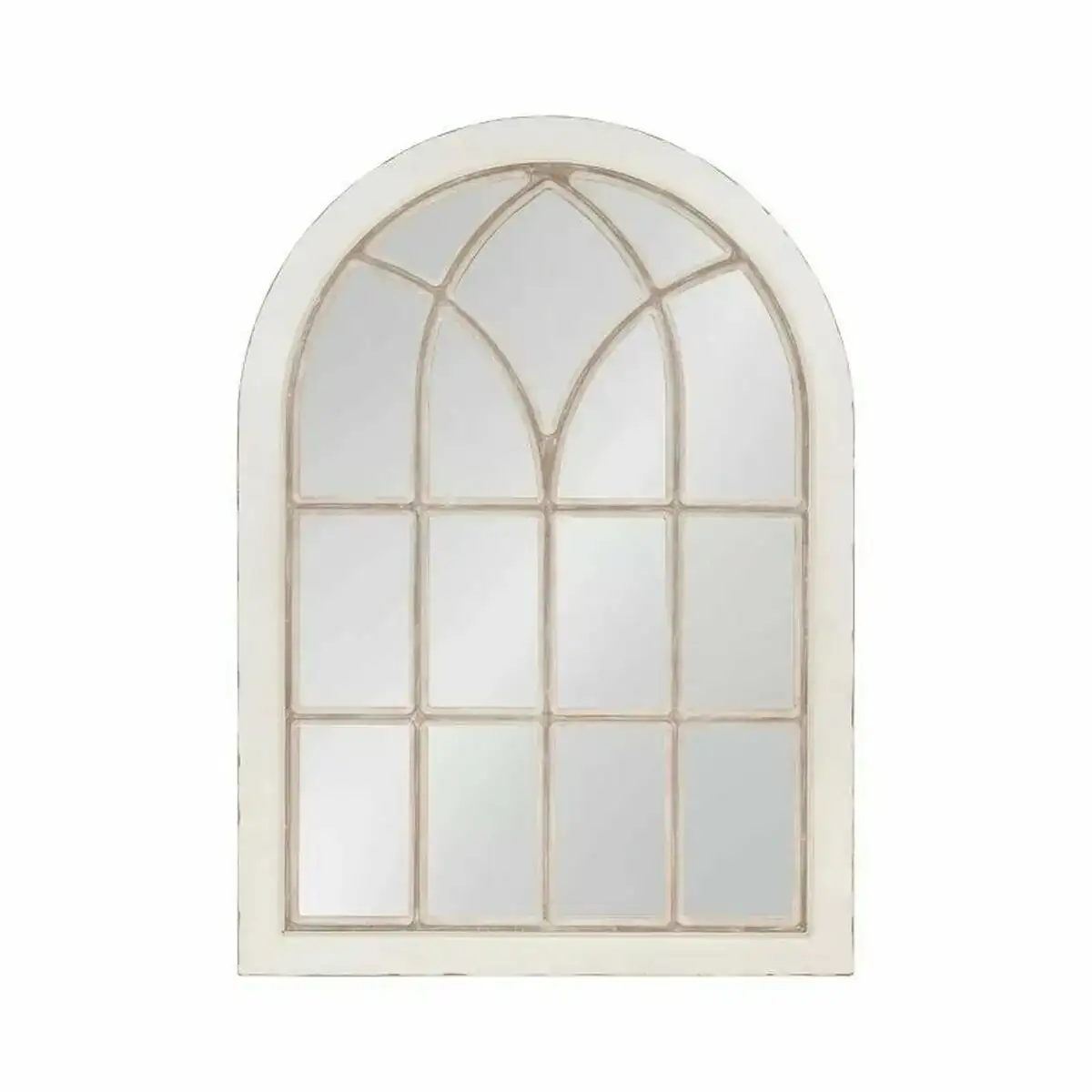 Miroir mural dkd home decor bois blanc 79 x 4 x 110 cm _5597. DIAYTAR COTE D'IVOIRE - Où la Mode et le Confort se Rencontrent. Plongez dans notre univers de produits et trouvez des articles qui vous habillent avec style et aisance.