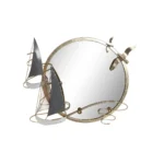 Miroir mural dkd home decor dore metal 64 x 5 x 54 cm _6896. DIAYTAR COTE D'IVOIRE - Où Choisir est une Découverte. Parcourez notre catalogue et trouvez des articles qui éveillent votre curiosité et enrichissent votre expérience shopping.