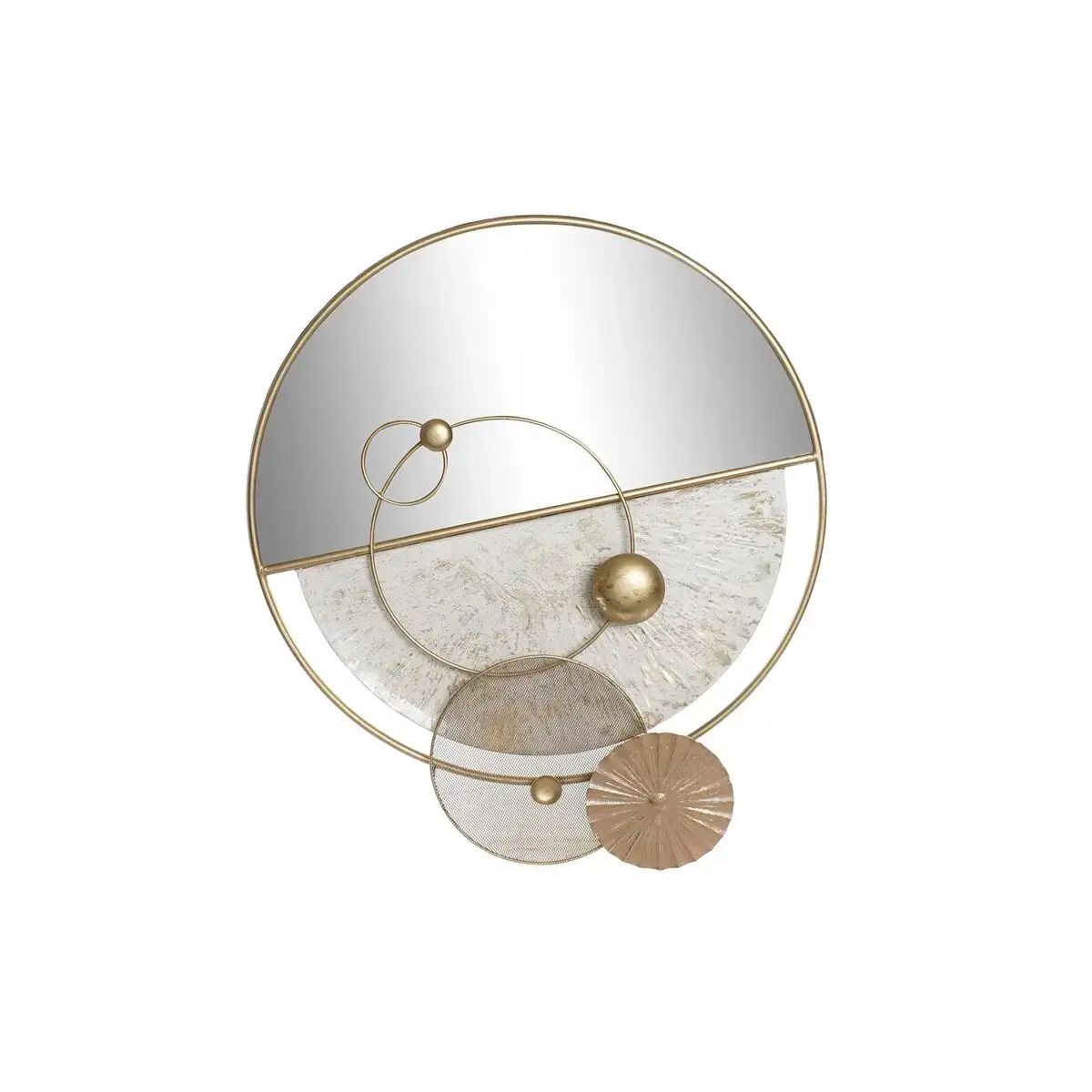 Miroir mural dkd home decor dore metal blanc moderne 65 x 7 6 x 76 cm _3925. DIAYTAR COTE D'IVOIRE - Là où les Rêves de Shopping Deviennent Réalité. Naviguez à travers notre catalogue diversifié et choisissez parmi une variété d'articles qui feront de votre shopping une expérience inoubliable.
