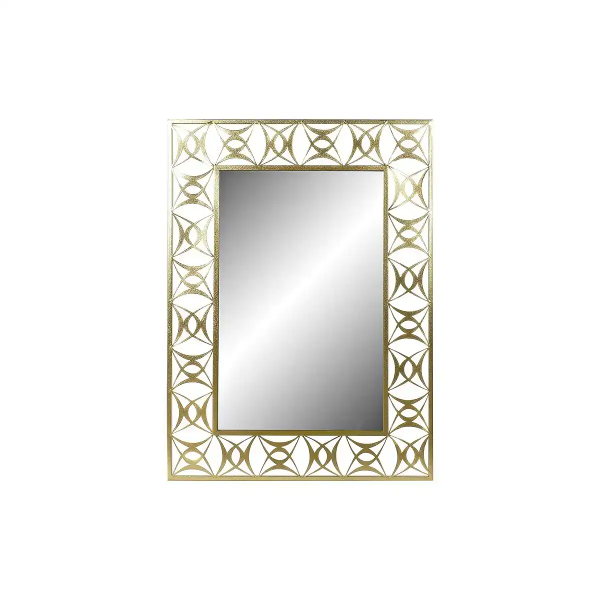 Miroir mural dkd home decor dore metal verre 30 x 40 cm 66 x 2 x 91 5 cm_2143. DIAYTAR COTE D'IVOIRE - Où Choisir est un Acte d'Amour pour le Côte d'Ivoire. Explorez notre boutique en ligne et choisissez des articles qui célèbrent la culture et l'artisanat du pays.