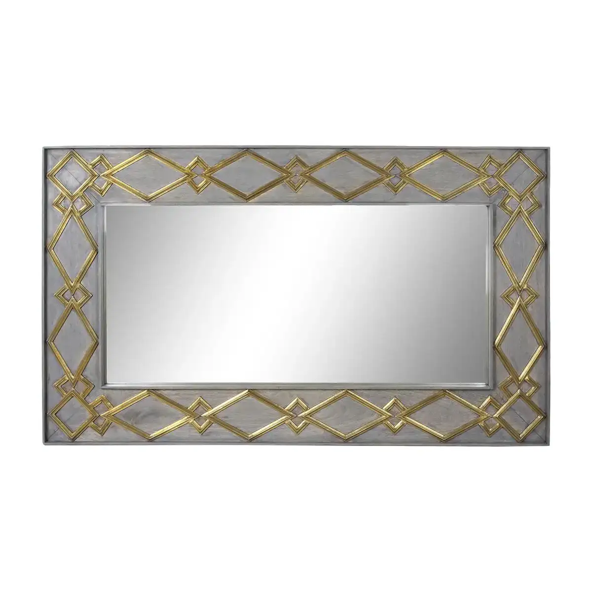 Miroir mural dkd home decor gris dore bois de manguier 154 x 5 x 92 cm _5853. Bienvenue chez DIAYTAR COTE D'IVOIRE - Où Choisir est une Invitation au Voyage. Explorez notre boutique en ligne et découvrez des produits qui vous transportent dans l'univers du Côte d'Ivoire.