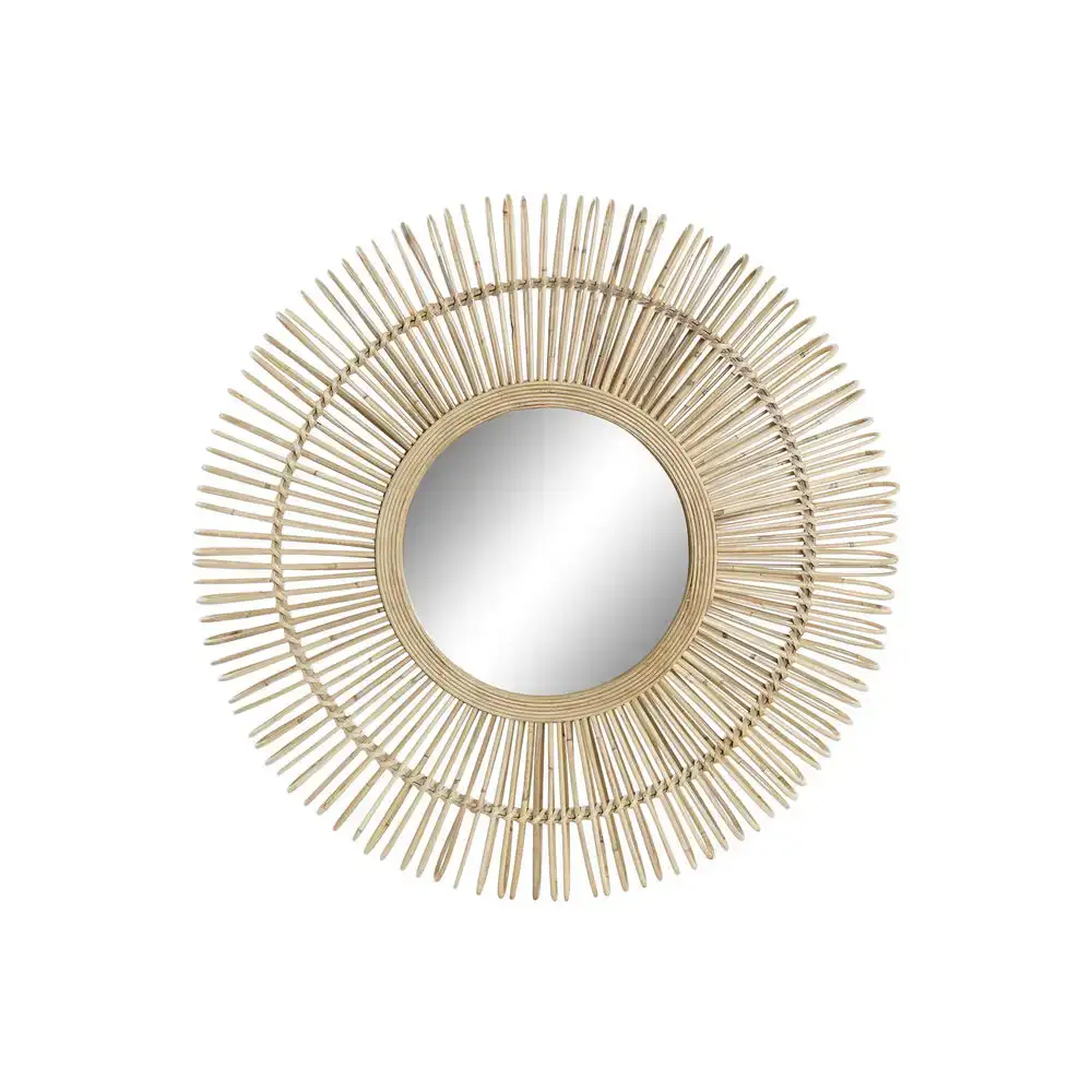 Miroir mural dkd home decor marron multicouleur rotin naturel bali 70 x 4 x 70 cm_2018. DIAYTAR COTE D'IVOIRE - Votre Source d'Inspiration Shopping. Parcourez nos rayons et trouvez des articles qui vous inspirent, que ce soit pour votre style, votre maison ou votre vie quotidienne.