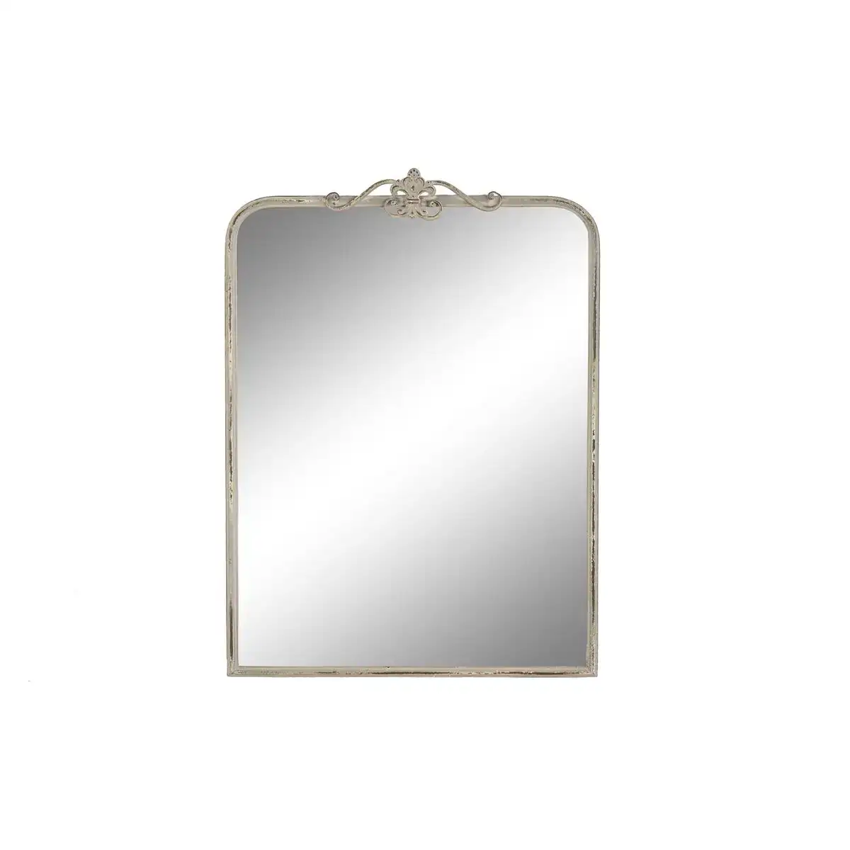 Miroir mural dkd home decor metal blanc 60 x 3 5 x 85 cm _3830. DIAYTAR COTE D'IVOIRE - Là où la Qualité est Non Négociable. Parcourez notre boutique en ligne pour découvrir des produits qui incarnent le raffinement et l'excellence du Côte d'Ivoire.