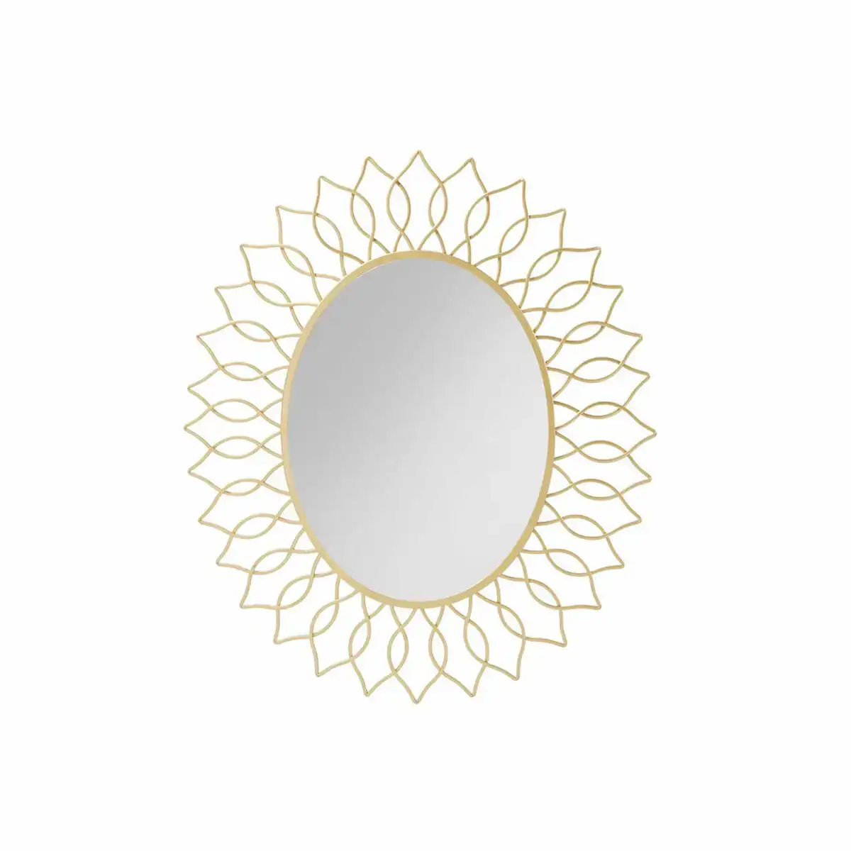 Miroir mural dkd home decor miroir dore metal 75 x 2 x 83 cm _3168. DIAYTAR COTE D'IVOIRE - Là où Chaque Produit Est une Trouvaille. Parcourez notre catalogue diversifié et découvrez des articles qui enrichiront votre quotidien, du pratique à l'insolite.
