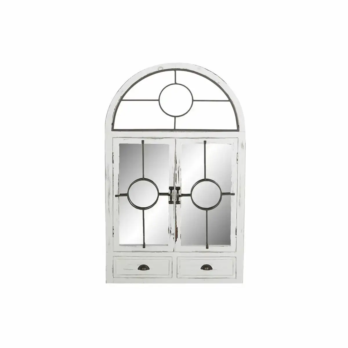 Miroir mural dkd home decor miroir noir metal bois fenetres blanc 56 x 3 x 92 cm _1683. Entrez dans l'Univers de DIAYTAR COTE D'IVOIRE - Où le Shopping Devient une Découverte. Explorez nos rayons et dénichez des trésors qui illuminent votre quotidien.