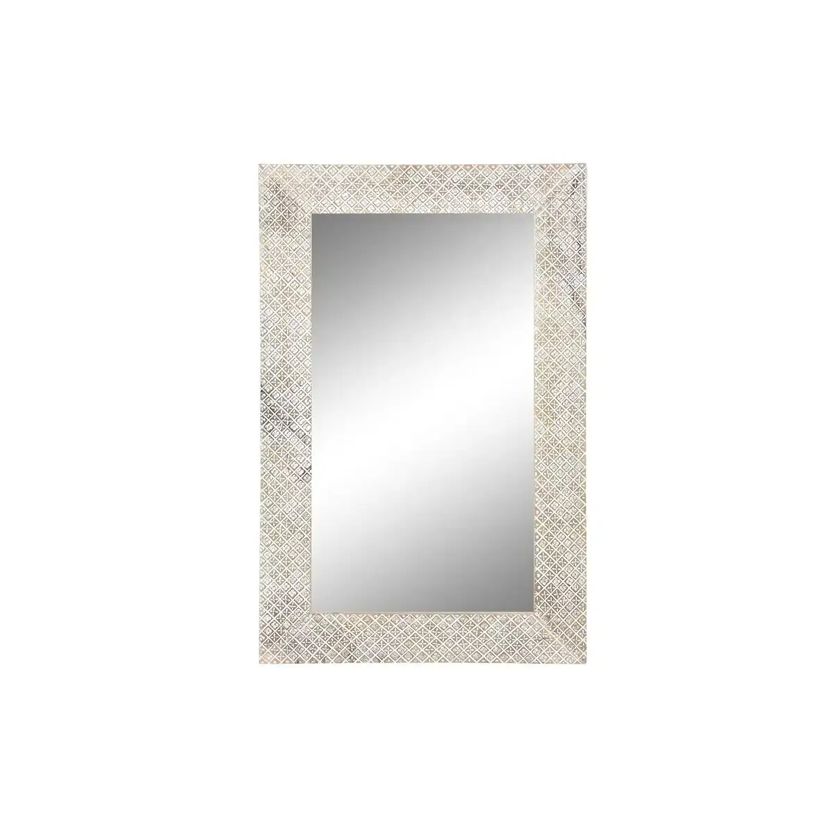 Miroir mural dkd home decor naturel blanc bois de manguier 76 5 x 3 x 122 cm _4132. DIAYTAR COTE D'IVOIRE - Où Chaque Sélection Vous Parle. Parcourez nos catégories et découvrez des produits qui reflètent vos passions et vos besoins, pour un shopping personnel et inspirant.