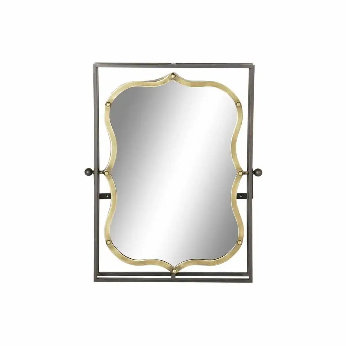 Miroir mural dkd home decor noir metal dore 51 5 x 12 x 65 cm _3262. Bienvenue sur DIAYTAR COTE D'IVOIRE - Où l'Élégance Rencontrer la Tradition. Explorez notre gamme variée et trouvez des articles qui marient le chic moderne au charme ancestral.