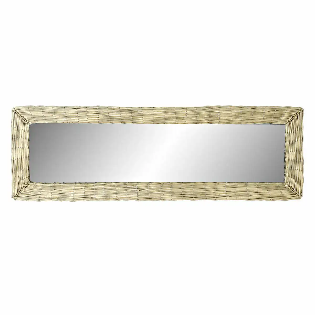 Miroir mural dkd home decor osier 132 x 4 x 43 cm _2581. DIAYTAR COTE D'IVOIRE - L'Art de Vivre l'Excellence au Quotidien. Explorez notre gamme et choisissez des produits qui ajoutent une note de prestige à votre vie.