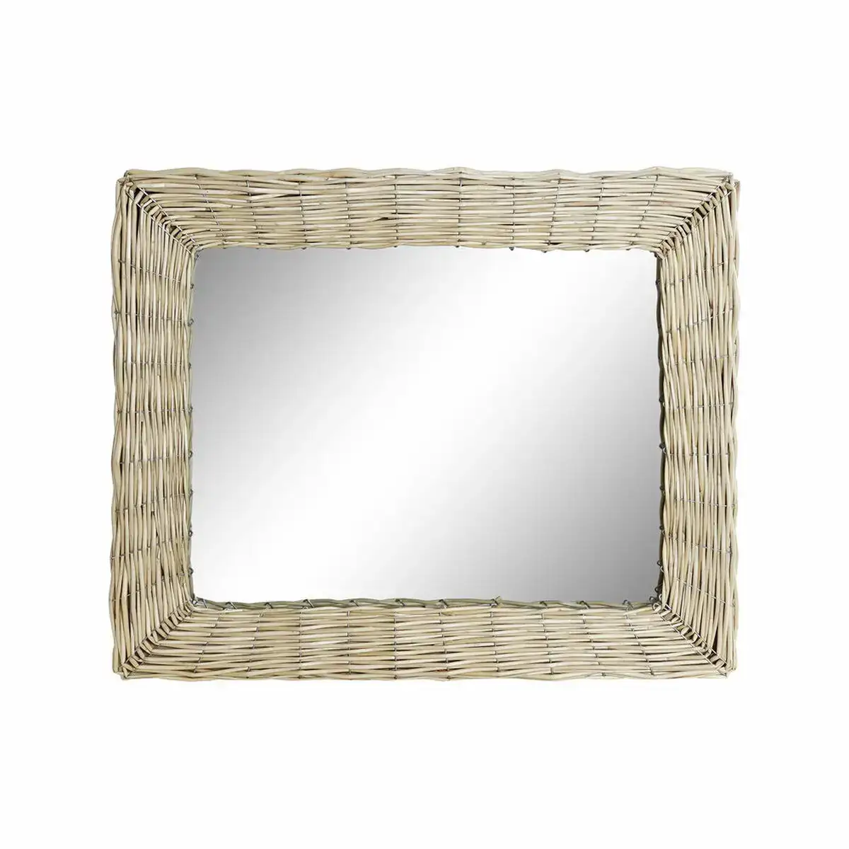 Miroir mural dkd home decor osier 52 5 x 4 x 63 cm _5848. DIAYTAR COTE D'IVOIRE - Votre Passage vers le Raffinement. Plongez dans notre univers de produits exquis et choisissez des articles qui ajoutent une touche de sophistication à votre vie.