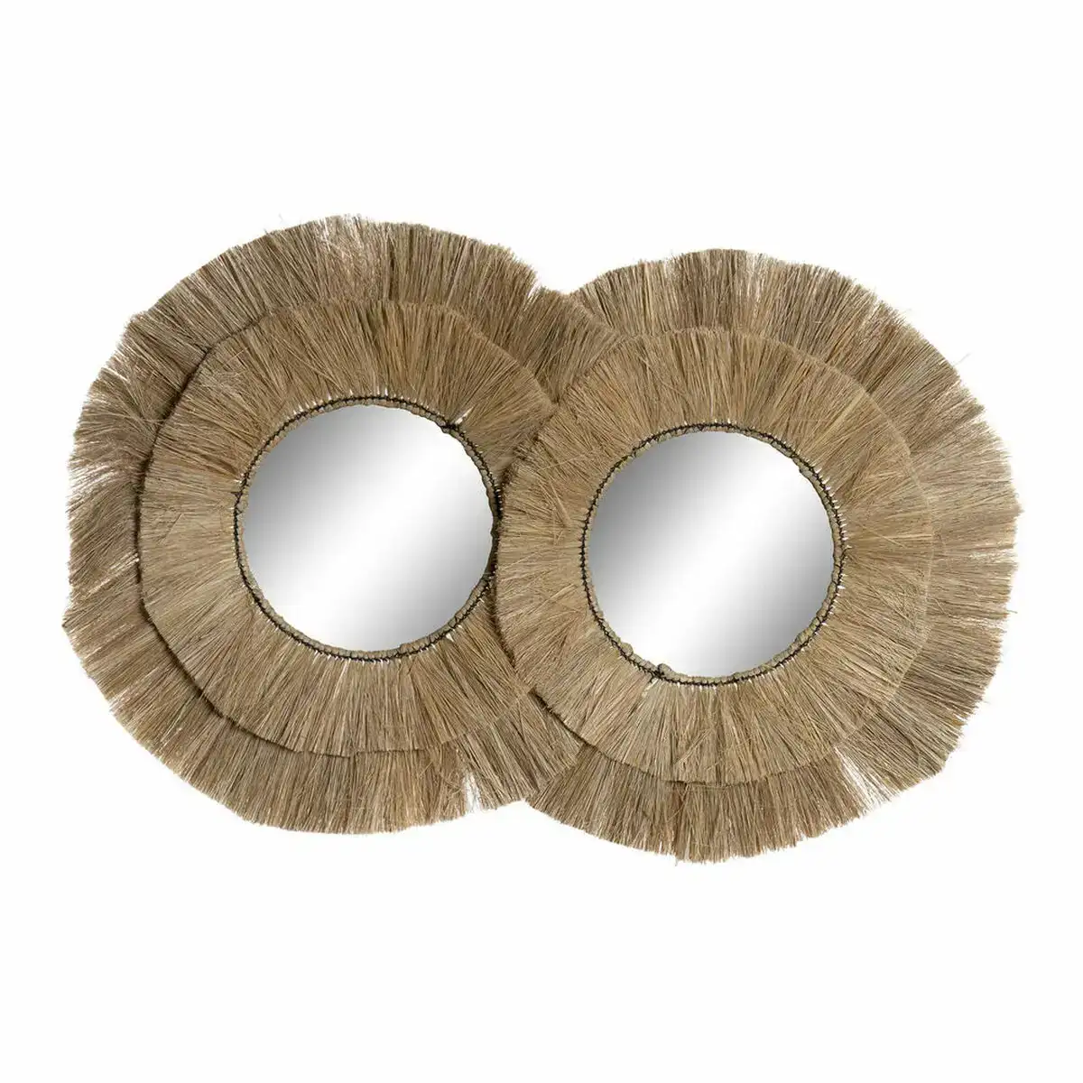Miroir mural dkd home decor verre jute 117 x 6 x 77 cm _8931. DIAYTAR COTE D'IVOIRE - Là où Chaque Produit Évoque une Émotion. Parcourez notre catalogue et choisissez des articles qui vous touchent et qui enrichissent votre expérience.