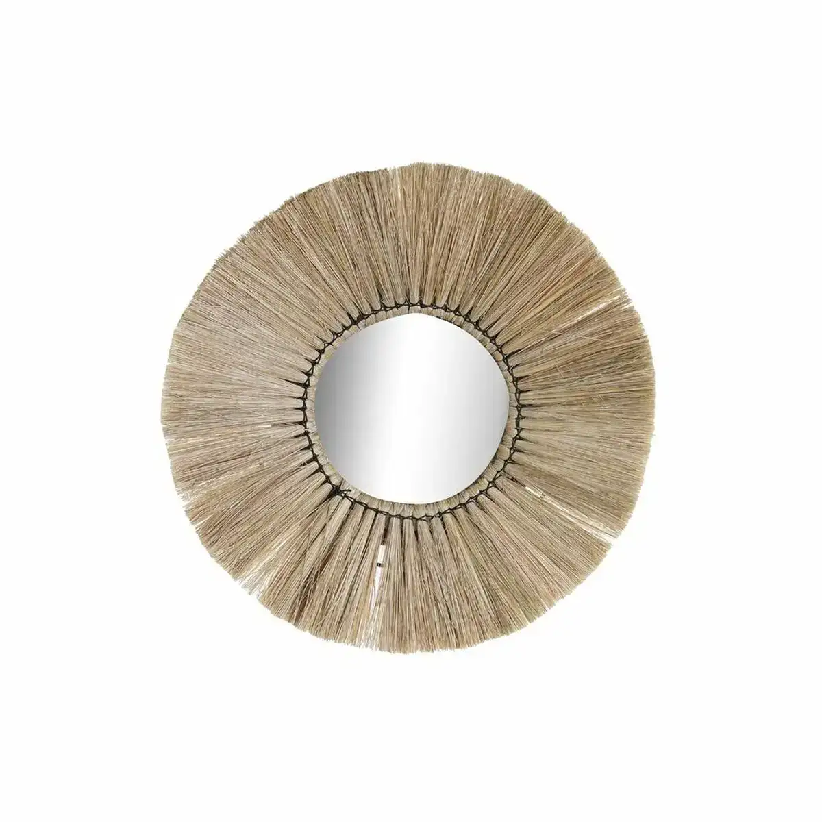 Miroir mural dkd home decor verre naturel jute 45 x 3 x 45 cm _1621. DIAYTAR COTE D'IVOIRE - Là où Chaque Produit Est une Trouvaille. Parcourez notre catalogue diversifié et découvrez des articles qui enrichiront votre quotidien, du pratique à l'insolite.