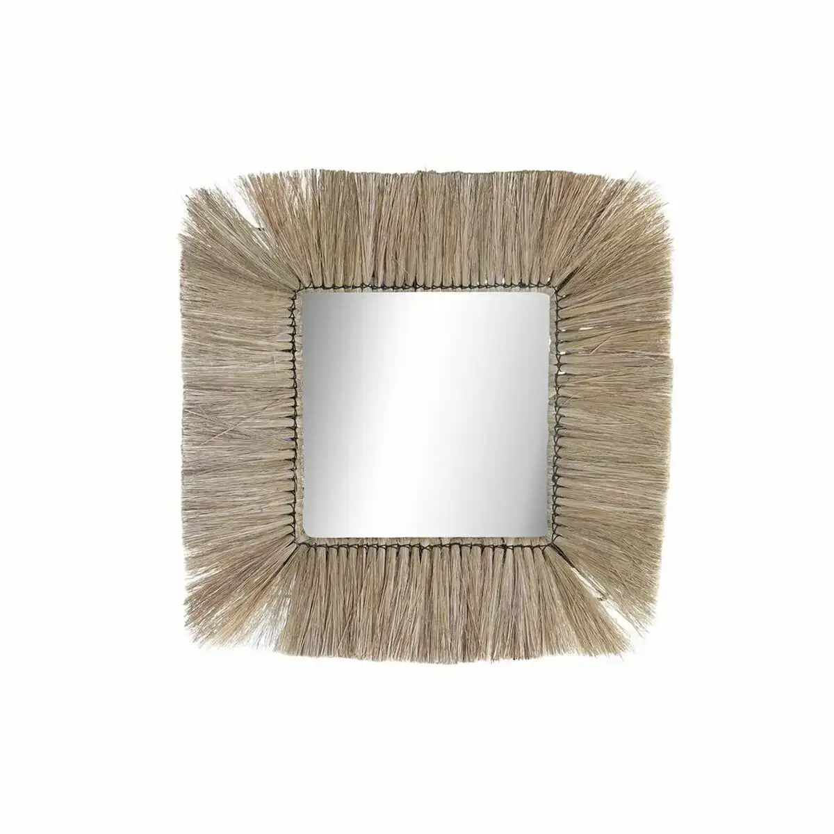 Miroir mural dkd home decor verre naturel jute 55 x 3 x 55 cm _7464. Bienvenue sur DIAYTAR COTE D'IVOIRE - Où le Shopping est une Affaire Personnelle. Découvrez notre sélection et choisissez des produits qui reflètent votre unicité et votre individualité.