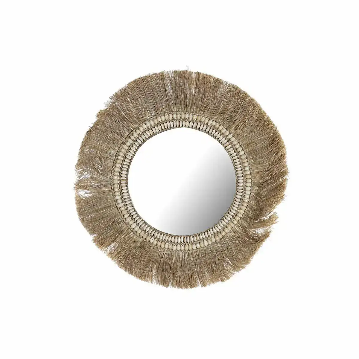 Miroir mural dkd home decor verre naturel jute 60 x 2 x 60 cm _1535. DIAYTAR COTE D'IVOIRE - Où Choisir Rime avec Qualité. Découvrez notre sélection soigneusement conçue et choisissez des articles qui incarnent l'excellence et l'innovation.