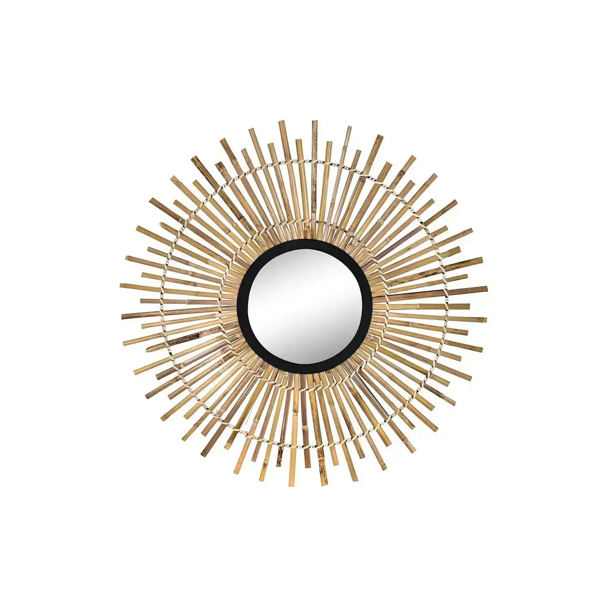 Miroir mural dkd home decor verre naturel noir metal rotin 76 x 1 5 x 76 cm _2600. Bienvenue chez DIAYTAR COTE D'IVOIRE - Où Chaque Objet a son Histoire. Découvrez notre sélection méticuleuse et choisissez des articles qui racontent l'âme du Côte d'Ivoire.